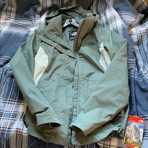 North face triclimate coat